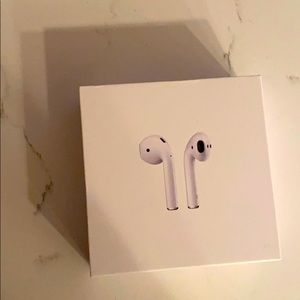 Apple AirPods (newish) with Charging Case
